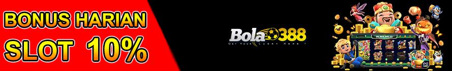 BONUS SLOT HARIAN 10% (BEBAS KLAIM TANPA BATAS)