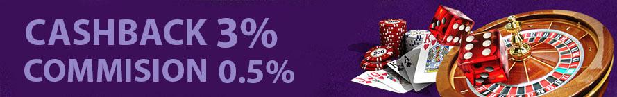 KEUNTUNGAN GANDA CASINO CASHBACK & TURNOVER